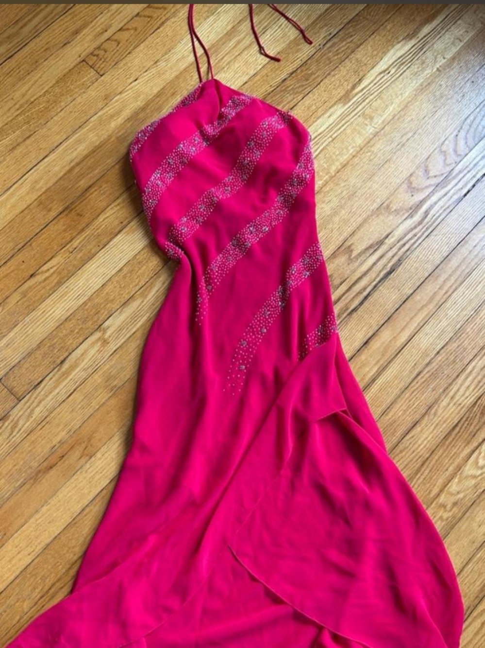 Pink Beaded Dress - Picture 3 of 6